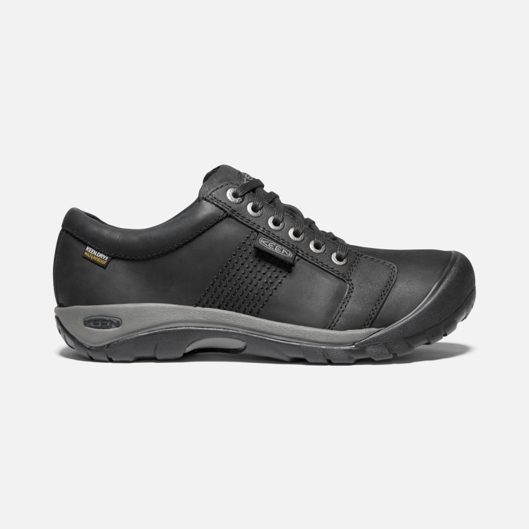 Keen Austin Waterproof Shoes - Men's Black Footwear